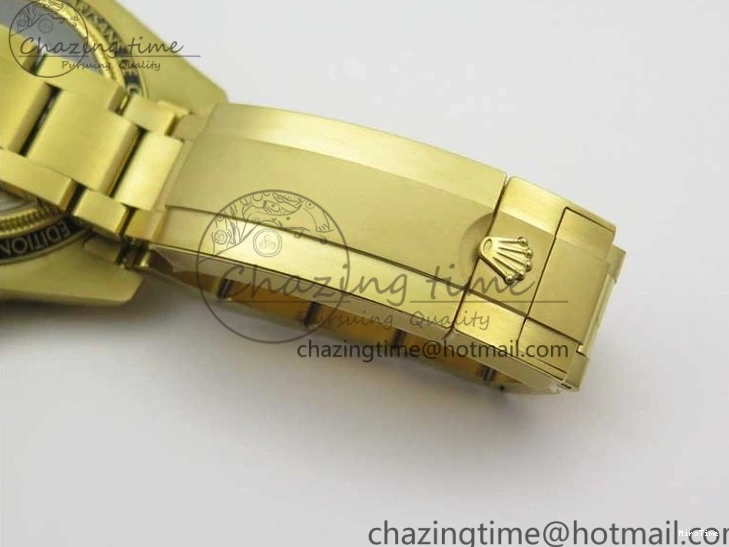 MiroTime 0214 Popular Andrea Pirlo Project Skeleton Submariner YG VRF Best Edition on YG Bracelet SA 2981